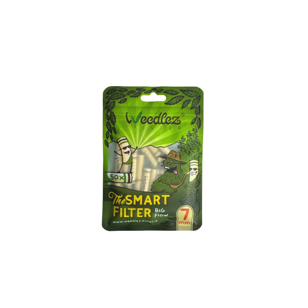 Weedlez filtri in carbone per pipa 7mm