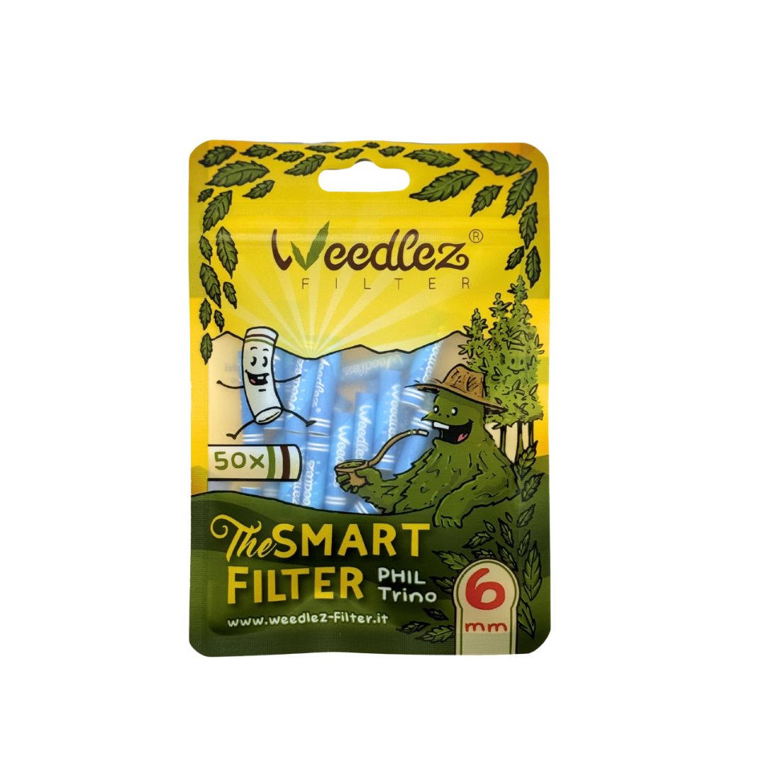 Weedlez filtri in carbone per pipa 6mm