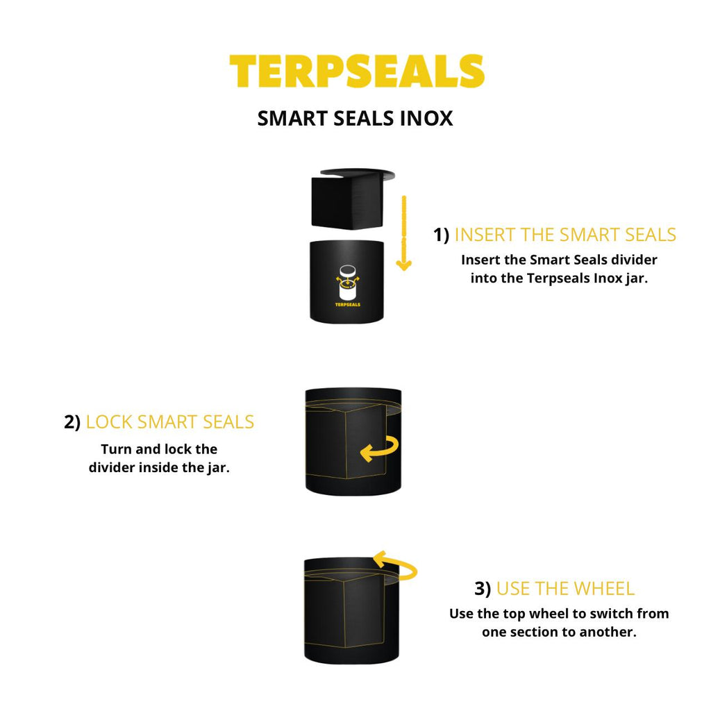 SMART SEALS INOX - DIVISORE DI BARATTOLI INOX TERPSEALS