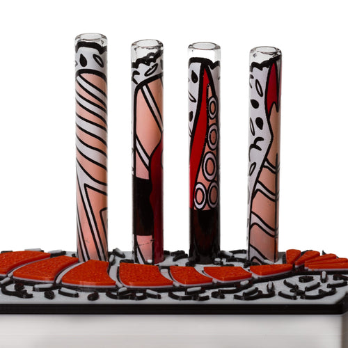 Filtri in vetro personalizzati a sushi 4pz
